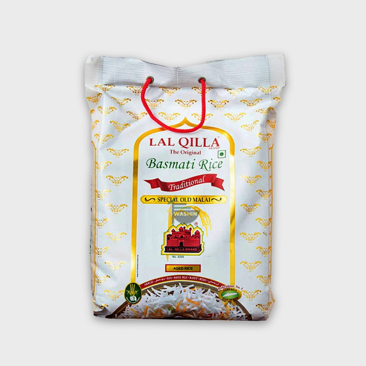 Lal Qila Premium Old Malai Basmati Rice 5Kg