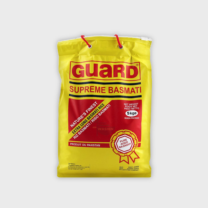 Guard Supreme Nature’s Finest Basmati Rice – 5kg