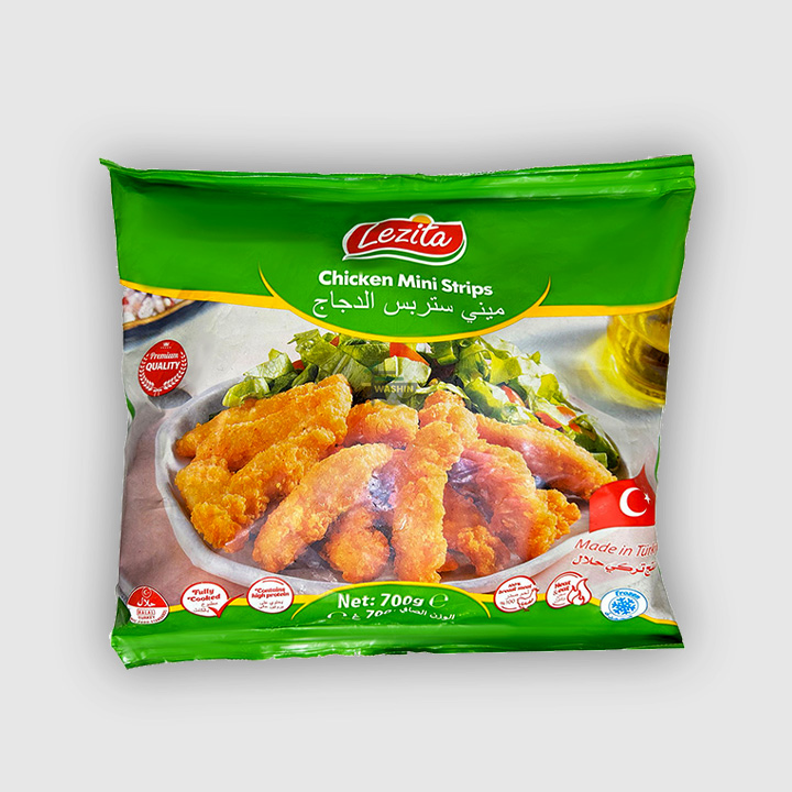 Halal Lezita Chicken Mini Strips 700g