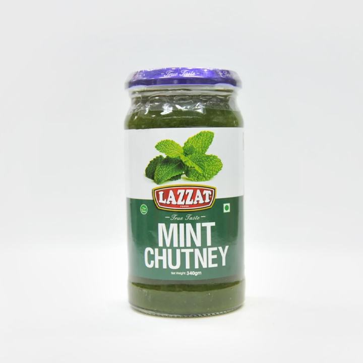 Lazzat Green Mint Chutney – 340g