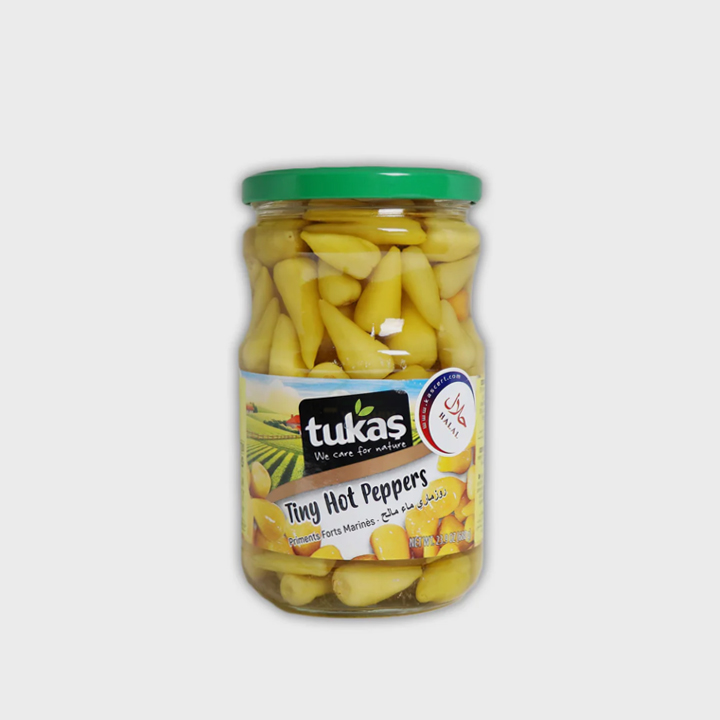 Tukas Pickled Hot Peppers – 680g